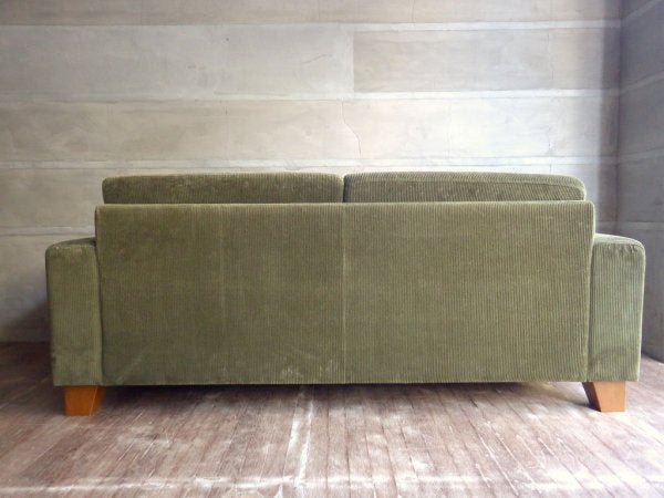 ジャーナルスタンダードファニチャー journal standard Furniture リヨン ソファ LYON SOFA 2P コーデュロイ生地 アッシュ材 ♪