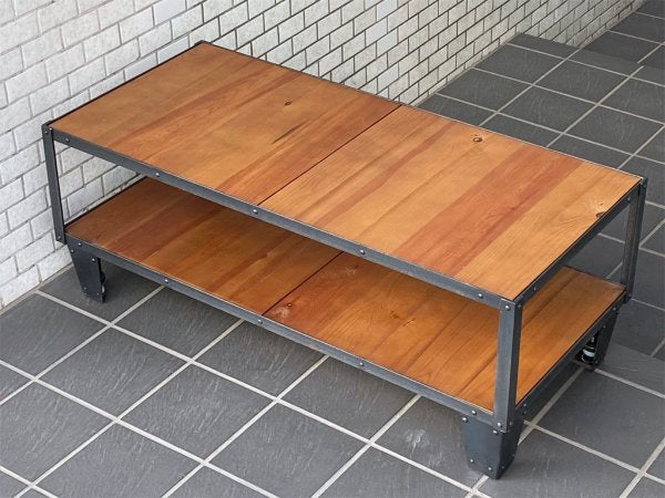 ジャーナルスタンダード ファニチャー journal standard furniture カルビ CALVI AVボード Sサイズ パイン材 アイアン インダストリアル ■