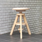 広松木工 Hiromatsu スピン スツール spin stool ラバーウッド 回転昇降式 大川家具 ■