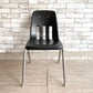 バルコ VIRCO チェア 9000 Chair スタッキングチェア ブラック プラスチックシート × スチール脚 米国家具 ミッドセンチュリーデザイン 定価￥14,300- ●