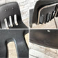 バルコ VIRCO チェア 9000 Chair スタッキングチェア ブラック プラスチックシート × スチール脚 米国家具 ミッドセンチュリーデザイン 定価￥14,300- ●