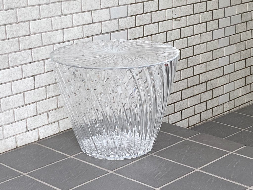 カルテル Kartell スパークルテーブル SPARKLE TABLE クリスタル サイドテーブル ランプテーブル 吉岡 徳仁 ■