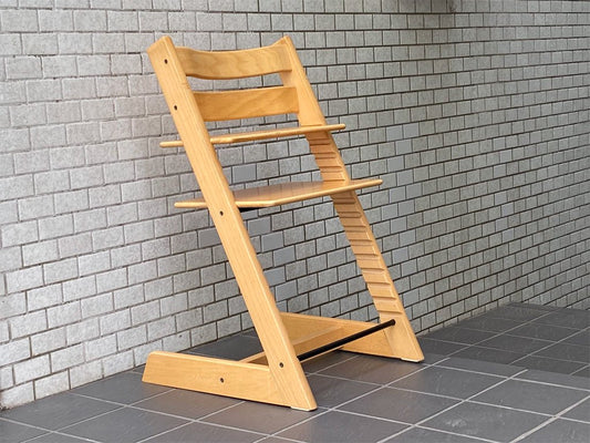 ストッケ STOKKE トリップトラップ TRIPP TRAPP ベビーチェア キッズチェア ナチュラル S/N4～ 北欧 ノルウェー ■