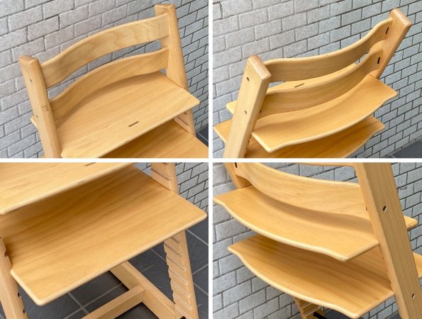 ストッケ STOKKE トリップトラップ TRIPP TRAPP ベビーチェア キッズチェア ナチュラル S/N4～ 北欧 ノルウェー ■