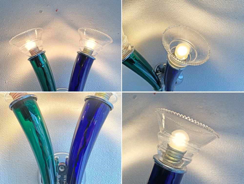 アルテミデ Artemide ドゥカーレ パレーテ 2 Ducale Parete ? ムラーノガラス ウォールランプ G.Righetto イタリア 希少 ヴェアート VeArt ●