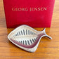 ジョージ・ジェンセン Georg Jensen ブローチ #343 ひらめ シルバー Silver 925 箱付 ヘニング・コッペル Henning Koppel デンマーク 北欧雑貨 ●