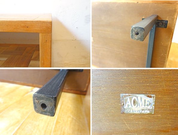 アクメファニチャー ACME Furniture トロイ TROY COFFEE TABLE コーヒーテーブル チーク古材  ★