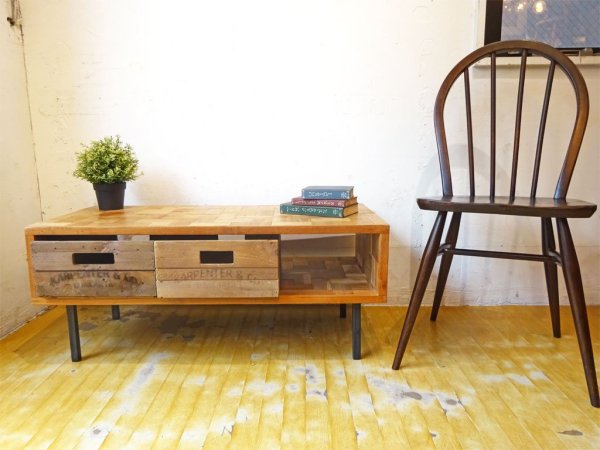 アクメファニチャー ACME Furniture トロイ TROY COFFEE TABLE コーヒーテーブル チーク古材  ★