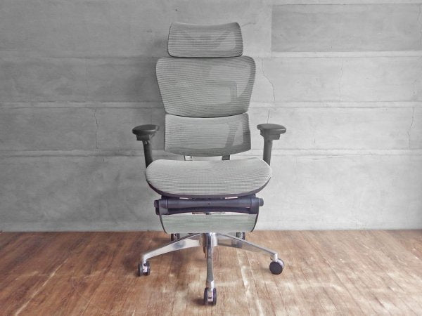 コフォ COFO コフォチェア プレミアム COFO chair Premium デスクチェア ワークチェア ヘッドレスト&フットレスト付き 定価 98,800円 ♪