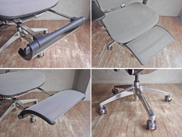 コフォ COFO コフォチェア プレミアム COFO chair Premium デスクチェア ワークチェア ヘッドレスト&フットレスト付き 定価 98,800円 ♪