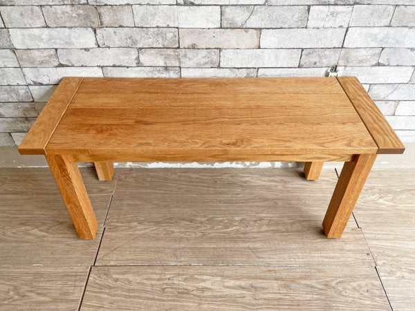 モモナチュラル MOMO natural ユニットベンチ UNIT BENCH オーク材 OAK W100 定価￥44,000- ●