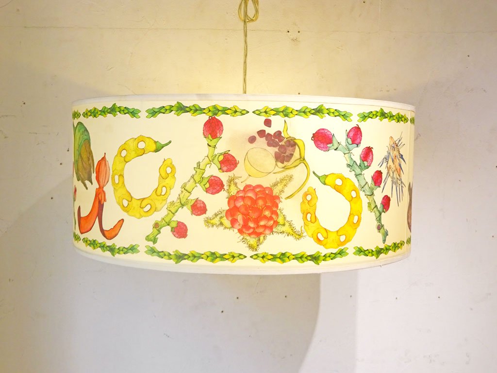 スウォッシュロンドン SWASH LONDON ボタニカルパターン スペシャルオーダーランプ Special Order Lamp レアアイテム 希少 ★