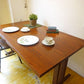 エーフラット a.flat モク ダイニングテーブル 1500 MOKU Dining table 1500 収納棚付 アッシュ材 アジアンモダンデザイン 定価11.7万 ★