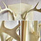 エリッヒ・ジンダー Erich Ginder ゴーストアントラー コートラック Ghost Antler Coat Rack ホワイト 28×28cm 合成樹脂 壁掛けフック アメリカ ●