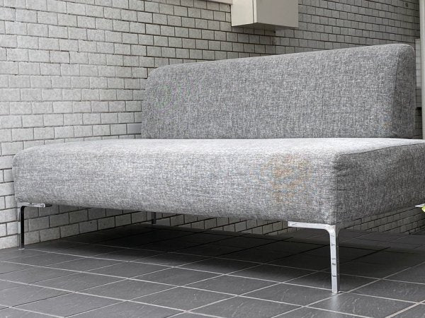 ブランチ BRUNCH ノアソファ NOAH SOFA 2P フルカバーリング グレー ファブリック ■