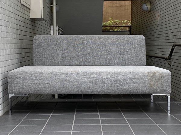 ブランチ BRUNCH ノアソファ NOAH SOFA 2P フルカバーリング グレー ファブリック ■