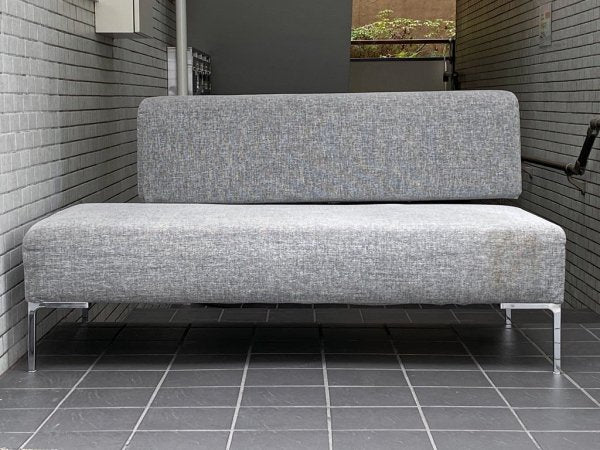 ブランチ BRUNCH ノアソファ NOAH SOFA 2P フルカバーリング グレー ファブリック ■