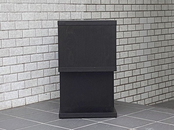 ザ コンランショップ THE CONRAN SHOP バランスサイドテーブル BALANCE SIDE TABLE ブラック テレンス・コンラン 花台 ランプ台 イタリアンモダン ■