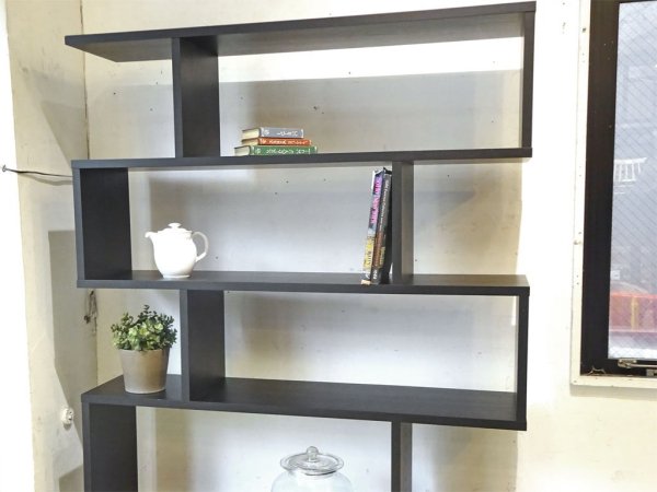 ザ コンランショップ THE CONRAN SHOP バランスシェルビング BALANCE SHELVING 廃盤 オーク ブラック 未使用保管品 定価約20万 ★