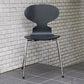 フリッツハンセン Fritz Hansen アントチェア ANT CHAIR アルネ ヤコブセン カラードアッシュ ブラック 4本脚 アリンコチェア 北欧 デンマーク ■
