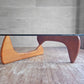 イサムノグチ Isamu Noguchi コーヒーテーブル Coffee Table ガラス天板厚15mm リプロダクト品 デザイナーズ家具 名作♪