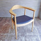 ハンス・J・ウェグナー Hans J Wegner ザ・チェア The Chair リプロダクト PVCレザー ブラック アッシュ材 名作 A ♪