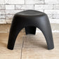 ヴィトラ vitra. エレファントスツール Elephant Stool ポリプロピレン製 ブラック 柳宗理 ミッドセンチュリー MoMA 永久収蔵品 現状品 ●