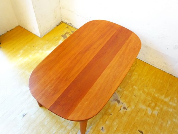 家具蔵 KAGURA グレース Grace リビングテーブル LIVING TABLE チェリー材 コーヒーテーブル センターテーブル 参考価格11万 ★