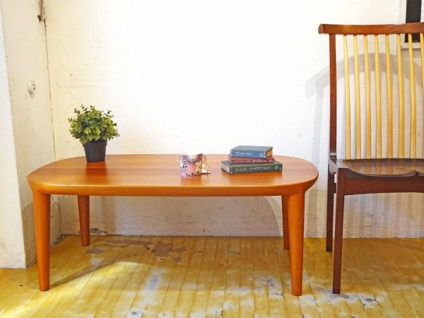 家具蔵 KAGURA グレース Grace リビングテーブル LIVING TABLE チェリー材 コーヒーテーブル センターテーブル 参考価格11万 ★