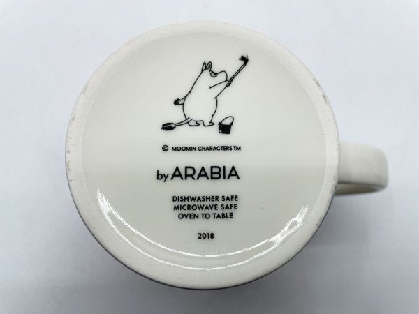 アラビア ARABIA ムーミンマグ マグカップ ムーミンデイ MOOMINS DAY 2018年 冬限定 箱付 A ●