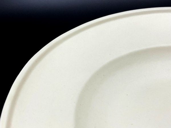 照井壮 So Terui デルフト深皿 Φ25.5cm 磁器 マットホワイト 陶芸家 現代作家 A ●