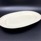 照井壮 So Terui オーバルプレート デルフトオーバル皿 浅 W30.5cm 磁器 マットホワイト 陶芸家 現代作家 A ●