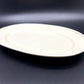 照井壮 So Terui オーバルプレート デルフトオーバル皿 浅 W30.5cm 磁器 マットホワイト 陶芸家 現代作家 B ●