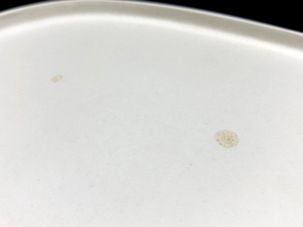 照井壮 So Terui オーバルプレート デルフトオーバル皿 浅 W30.5cm 磁器 マットホワイト 陶芸家 現代作家 B ●