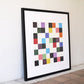 エルズワース・ケリー Ellsworth Kelly カラーズフォーアラージウォール Colors for a Large Wall アートフレーム フレームサイズ85cm MoMA ◇