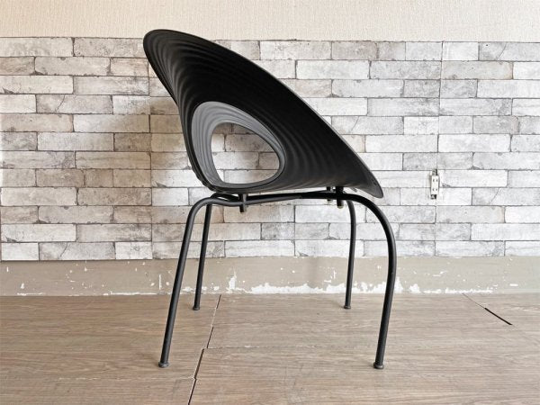 モローゾ MOROSO リップルチェア RIPPLE Chair スタッキングチェア ロン・アラッド Ron Arad ブラック A ●