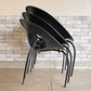 モローゾ MOROSO リップルチェア RIPPLE Chair スタッキングチェア ロン・アラッド Ron Arad ブラック B ●