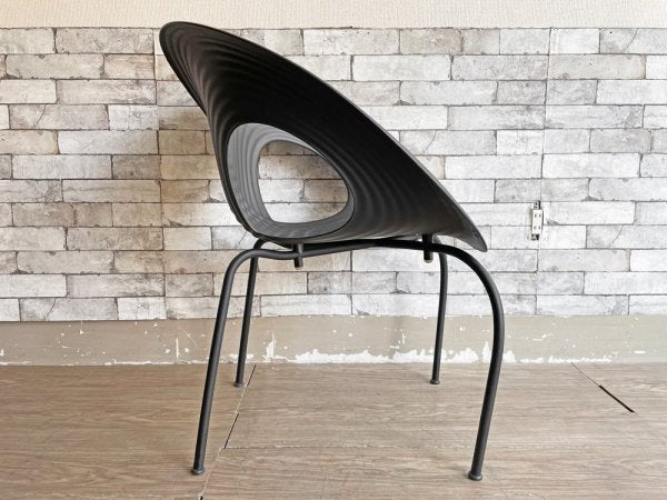 モローゾ MOROSO リップルチェア RIPPLE Chair スタッキングチェア ロン・アラッド Ron Arad ブラック C ●