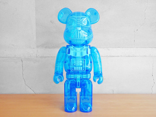 メディコムトイ MEDICOMTOY ベアブリック BE@RBRICK ダースベイダー DARTH VADER ホログラフィックver. 400％ 2015年発売 限定品 箱付き♪