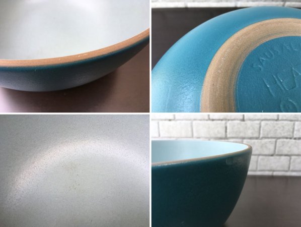 ヒースセラミックス Heath Ceramics ボウル Bowl ターコイズブルー 陶器 カリフォルニア ■