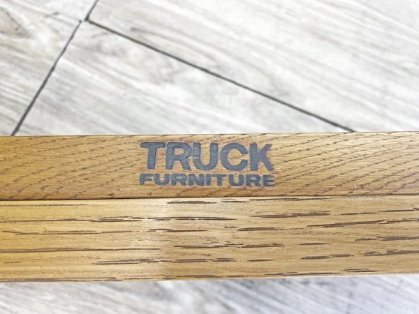 トラックファニチャー TRUCK FURNITURE トーチ TORCH クイーンサイズ ベッドフレーム オーク無垢材 廃番サイズ ●