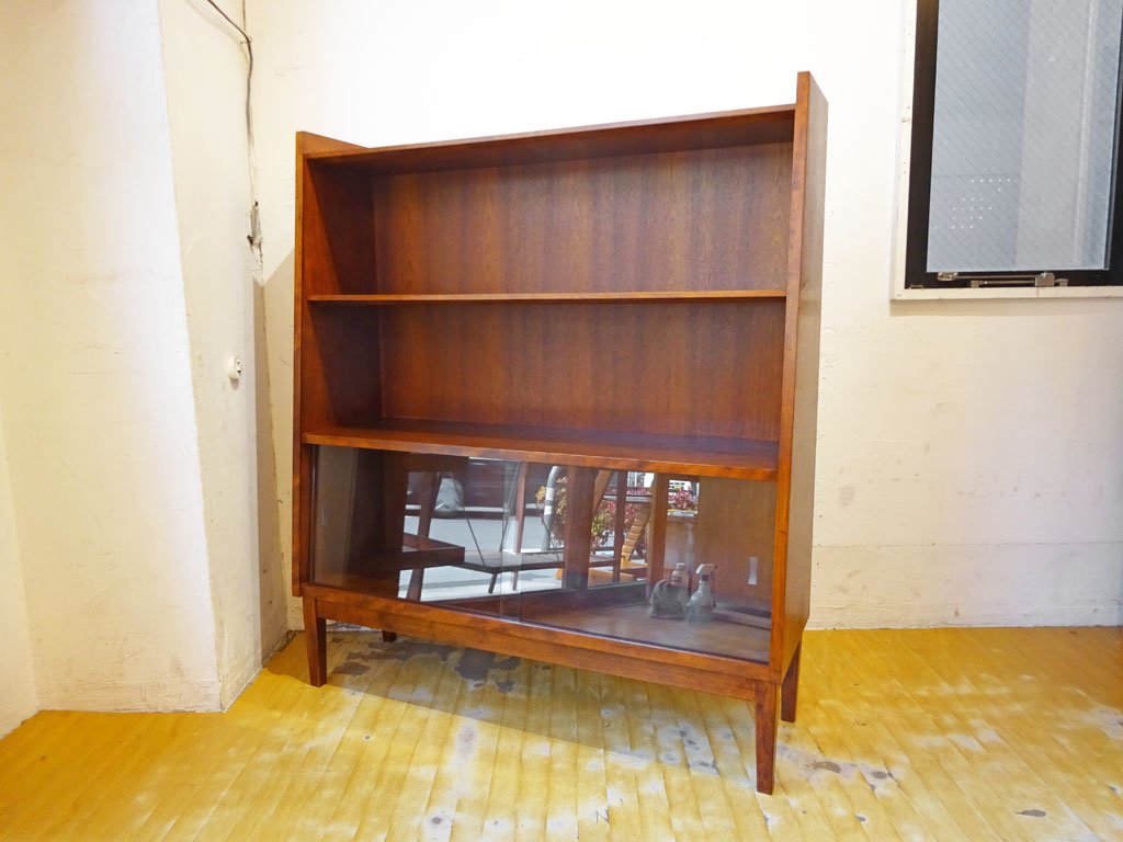 パシフィックファニチャーサービス PACIFIC FURNITURE SERVICE HDシェルフ HD SHELF 脚付き ビーチ材 W102 P.F.S 定価￥107,800 - ★