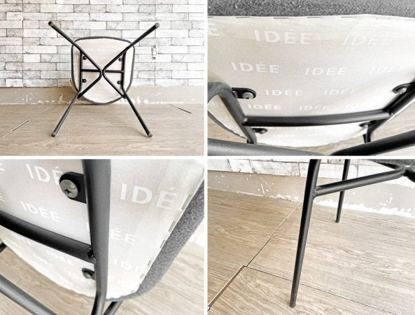 イデー IDEE フェレチェア FERRET CHAIR ブラックフレーム Black frame ダイニングチェア 受注生産品 定価\38,500- 現状品 ●