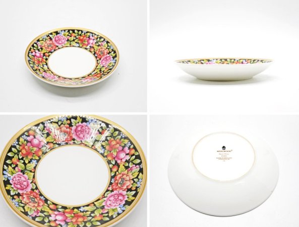 ウェッジウッド WEDGWOOD クリオ CLIO カップ＆ソーサー C/S 白磁 ボーンチャイナ BONE CHINA 英国食器 廃番 A ●