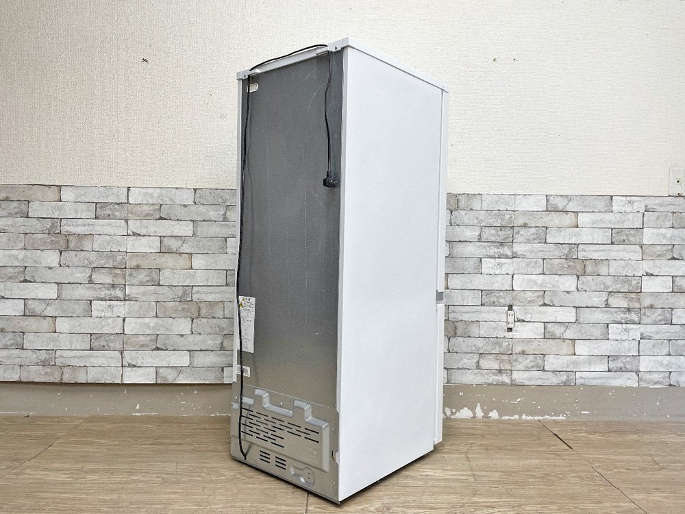 東芝 TOSHIBA 2ドア ノンフロン冷凍冷蔵庫 GR-P15BS ホワイト 2018年製 153L ●