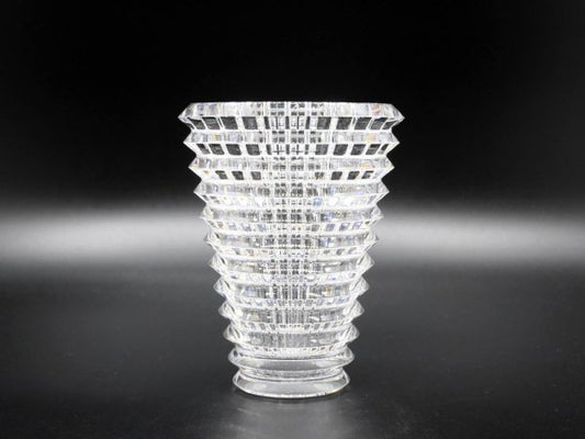 バカラ Baccarat アイ EYE ベース Sサイズ 14.5? クリスタル 花瓶 フランス ●