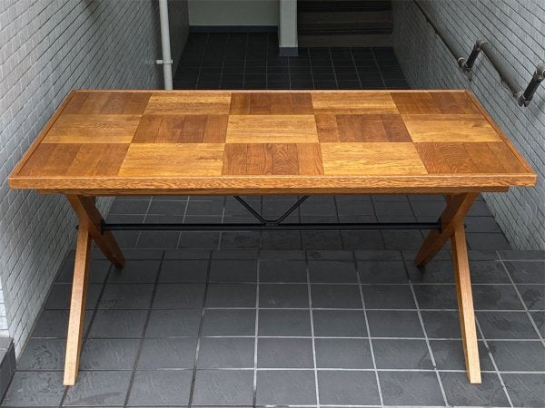 パシフィックファニチャーサービス PACIFIC FURNITURE SERVICE オペレーションテーブル OPERATION B TABLE - L ダイニングテーブル オーク材 P.F.S ■