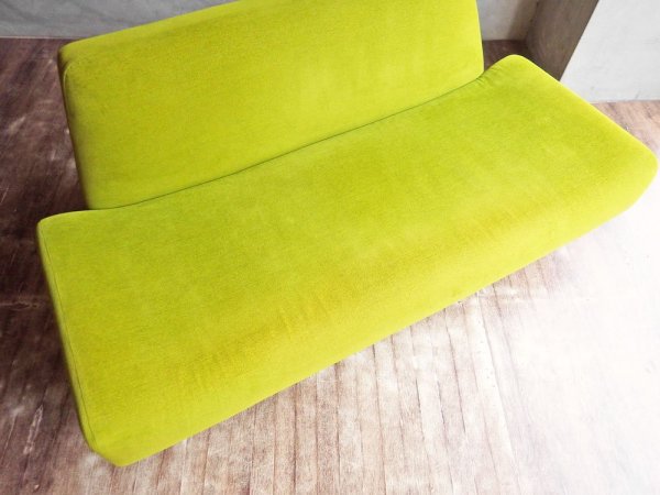 イデー IDEE アーオ ソファ AO SOFA 2シーター グリーン 岡嶌要 定価￥69,000- ♪