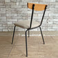 アクメファニチャー ACME Furniture グランビュー GRANDVIEW ダイニングチェア ファブリック仕様 グレー 2脚セット オーク材 アイアン脚  A ●