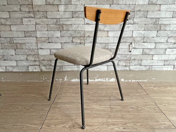 アクメファニチャー ACME Furniture グランビュー GRANDVIEW ダイニングチェア ファブリック仕様 グレー 2脚セット オーク材 アイアン脚  A ●